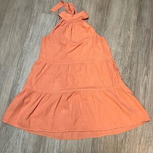 Gap Coral Halter Dress